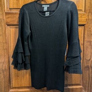 Ruffle Bell Sleeve Sweater